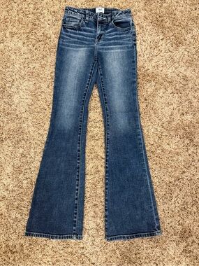 BKE Youth Dark Blue Bootcut Jeans